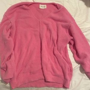 Pink Aritzia sweater